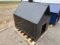 254. 36” X 49” Dog House, Black in Color