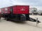 274. 2020 American Surplus Ice Castle Fish House 8’x18’ Trophy Hunter on Valley Single Axle  Frame,