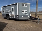 266. 2024 American Surplus Ice Castle 8’ x17’ RV Edition Toy Hauler, Fish House
