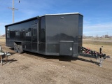 271. 2024 American Surplus Ice Castle 8’x29’ Stub Fish House, on GS Tandem Axle Hyd Frame,