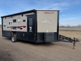 275. 2018 American Surplus Ice Castle 8’x17’ Walleye Stryker