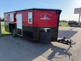 278. 2018 American Surplus Ice Castle 8’x17’ Trophy Hunter on GS Trailers