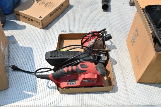 Corded Sander, Skil Planer & Tool-Shop Hand Grinder