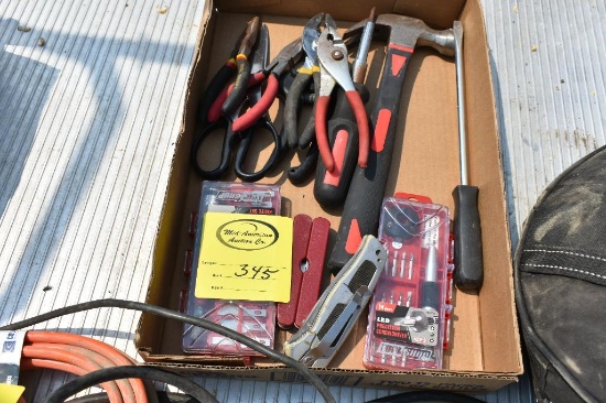 TOOLS, ELECT CORDS, NETTING