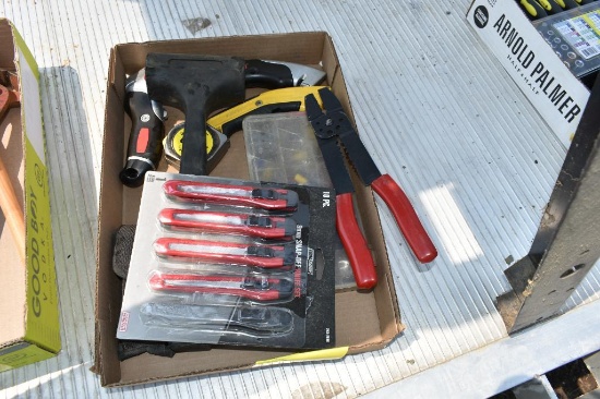 Box Of Tools, Knife & Hammers