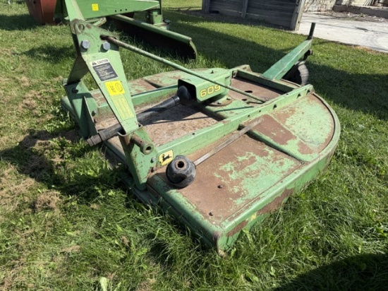 356A JOHN DEERE 609 6' ROTARY MOWER, 3PT 540 PTO