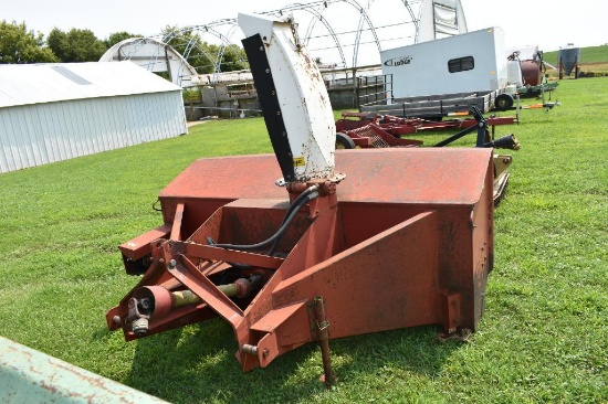 8' LOFTNESS SNOWBLOWER, SINGLE STAGE, HYD SPOUT