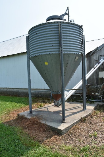 3 TON BULK FEED BIN, NO AUGER, NORTH OF FEED BARN
