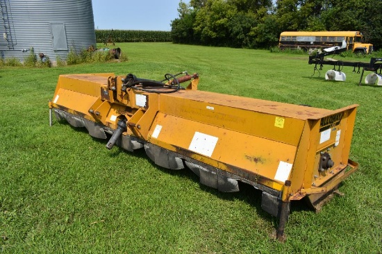 ALLOWAY 15' 3PT STALK CHOPPER, 2 REAR WHEELS, SN 14588