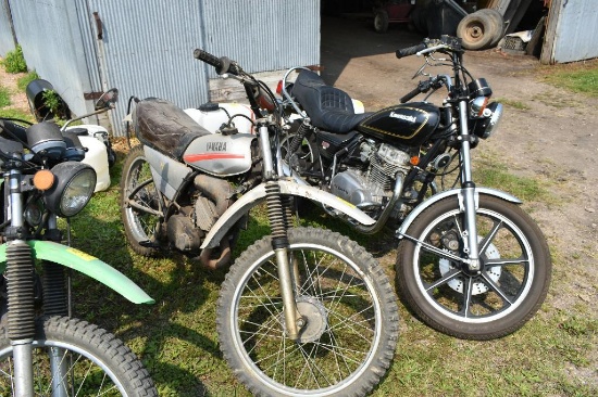 Yamaha 125cc Motorcycle, Not Running