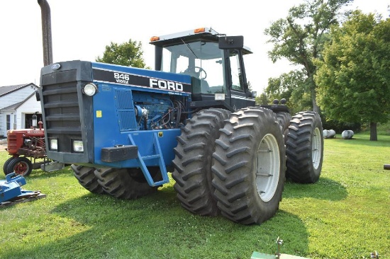 1991 Ford Versatile 846 Designation 6 4wd Tractor, 4543 Hours, Ez Steer System, L10 Cummins Dsl