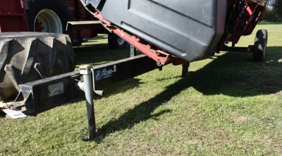 266. Elmers 2 Wheel 20 Ft. Header Trailer, Was Used With 17.5 Ft. Bean Head