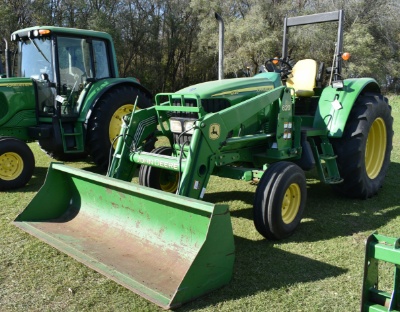 275. 2004 John Deere Model 6120 Two Wheel Drive Pre Def Diesel Tractor, Syn