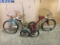 Lot of 2 vintage tricycles