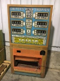 vintage coin op bowling machine