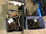 Lot of antique harely parts
