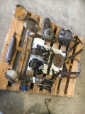Lot of antique Indian MC parts