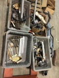 Pallet of vintage Harley parts