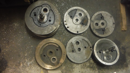 Lot of assorted fly wheels