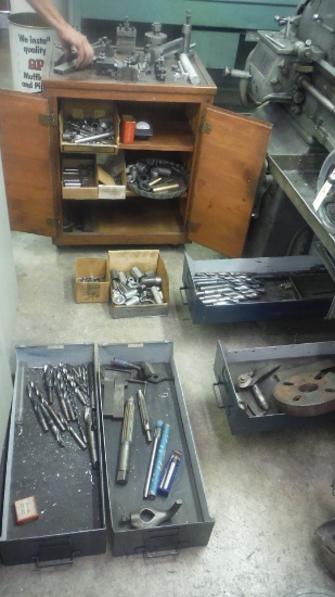 Lot of assorted Lathe tooling
