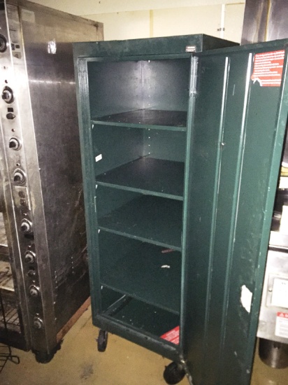 Metal Cabinet on Casters