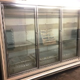 zero zone glass doors freezers- 4-Door Freezer Units