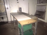 Prep Table w/ Cutting Boards