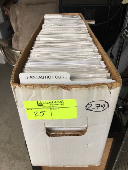 279 New Comic Books, titles to include but not limited to: Fantastic Four, Fatale, FBP
