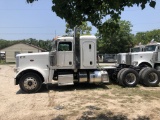 2017 Peterbilt 389 Series. Vin: 1XPXD49X5HD433407. Mileage as of 06/19: 282,940. Sold w/ title.