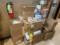 Lot of open box assorted medical supplies, to include: prep pads, tongue blades, tubes, containers,