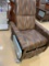 Dialysis Chair, reclining, fold away side tables, swing away arms, made by Champion Manufacturing