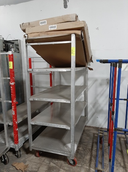 National Rolling Cart with extra shelf (56" x 26" x 74")