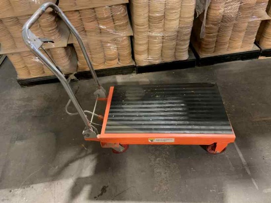 Hydraulic Scissor table cart
