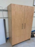 2 Door Wood Cabinet