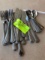 30 piece silverware set 10 of each utensil   *TABLE IS NOT INCLUDED IN THIS LOT*