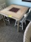 Table with 2 chairs wooden set