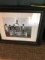 Black framed golf photo