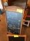 Chalkboard display & board with letters