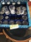 24 glasses with carrying case