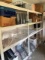 Glassware, Cereal Dispensers, Shelving