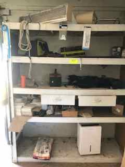 5 layer shelving with comments ( Heaters, Ceramic Tiles, Battery, Clamps)