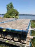 Floating boat dock 20x6