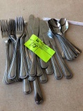 30 piece silverware set 10 of each utensil   *TABLE IS NOT INCLUDED IN THIS LOT*