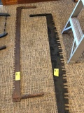 2 person Hand Saw Antique