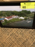 Lakeside inn Arial photograph