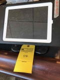 iPad with stand and charger
