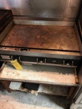 Star flat top grill *ALL PLUMBING, GAS & ELECTRICAL MUST BE CAPPED*