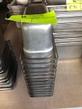 13 stainless containers