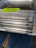 11 stainless containers 2 with holes for sifting