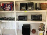 Microwave x2, Mini Fridge, Stover